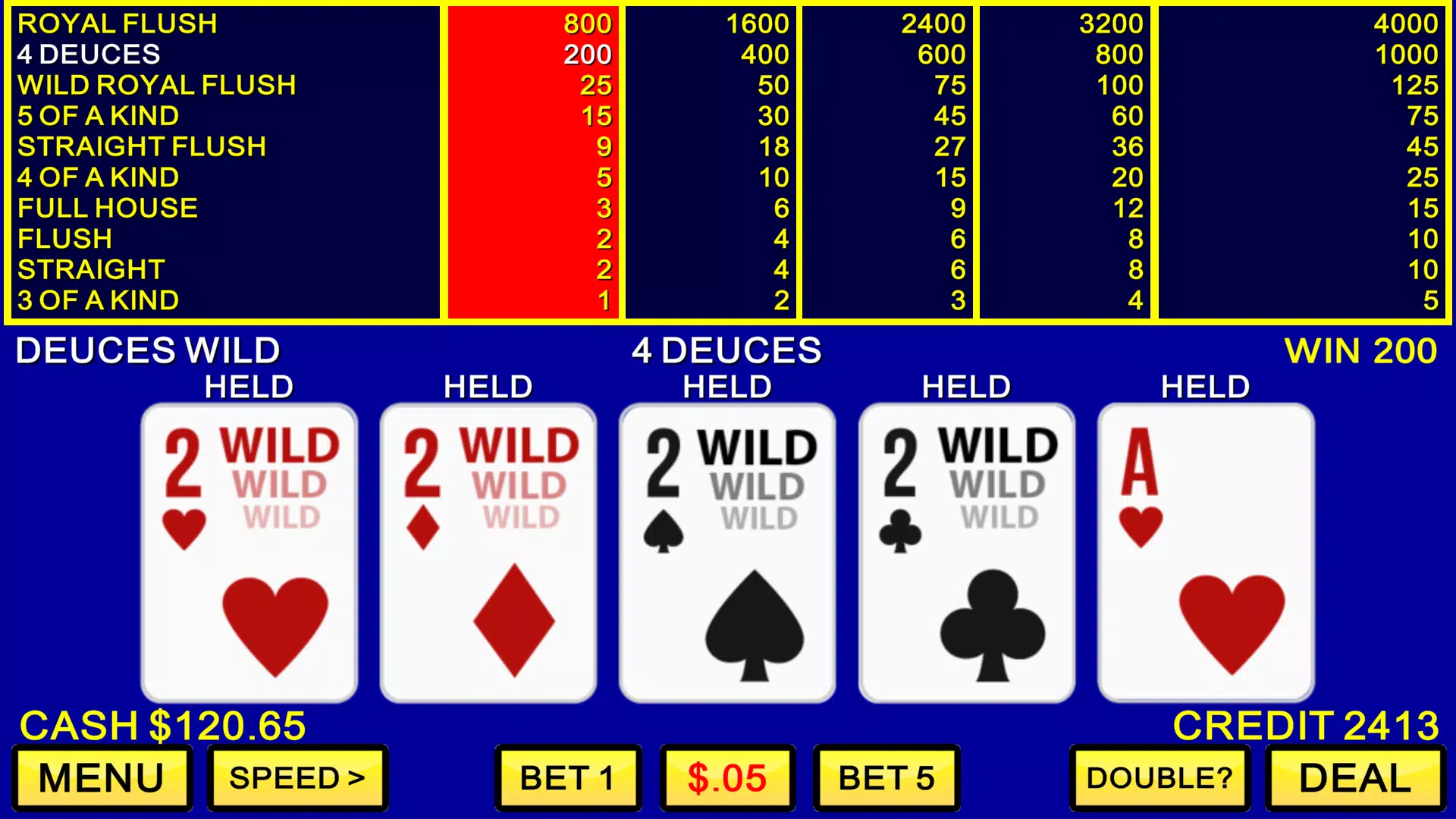 Video Poker Casino應用截圖第2張
