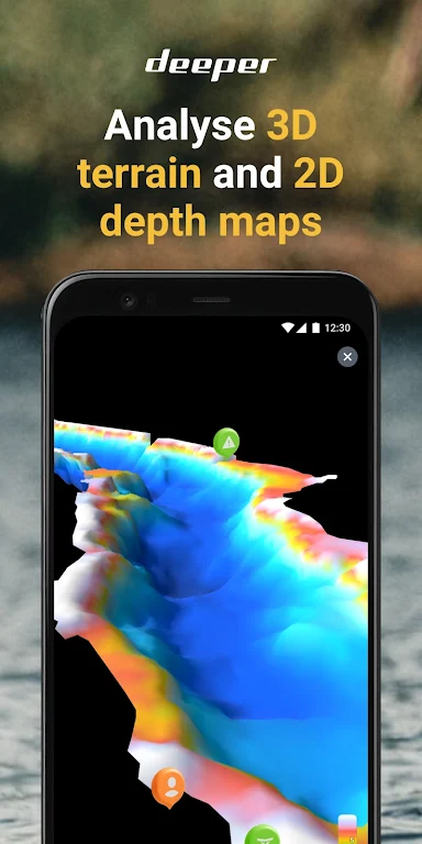 Fish Deeper - Fishing App ဖန်သားပြင်ဓာတ်ပုံ 2