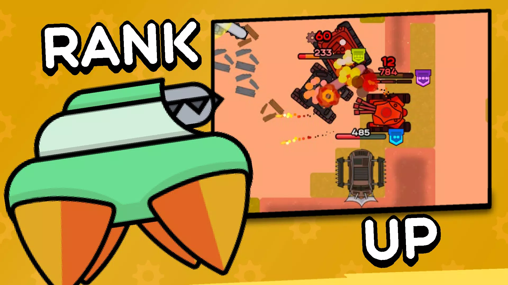 Schermata Tanks: Battle for survival 2