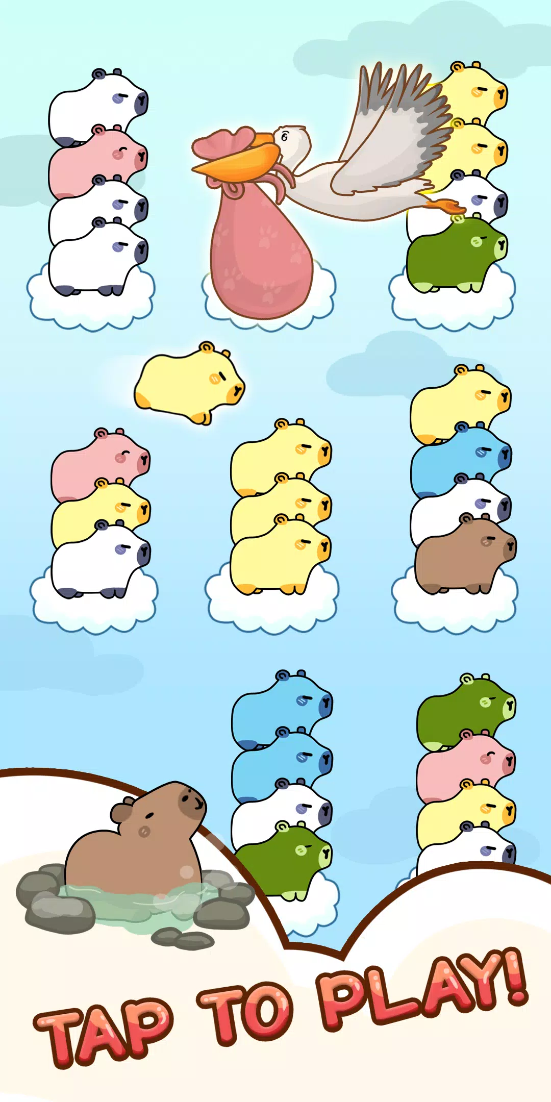 Capybara Sort Tangkapan skrin 1