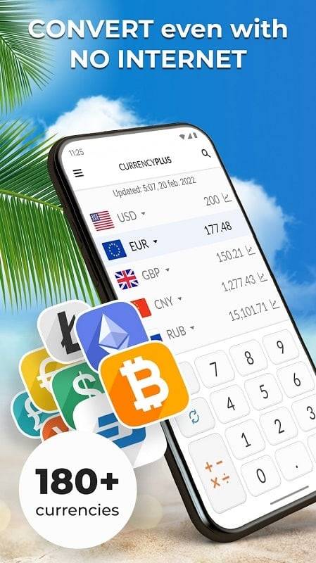 Currency Converter Plus ภาพหน้าจอ 3