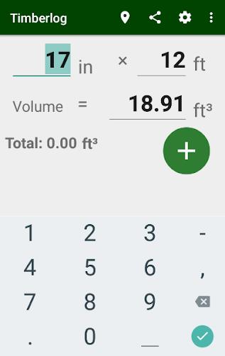 Timberlog - Timber calculator स्क्रीनशॉट 2
