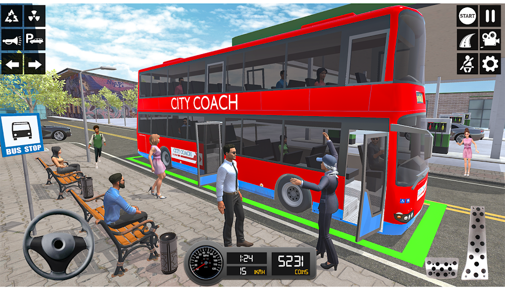 Driving Simulator 3d Bus Games應用截圖第4張