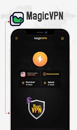 Magic VPN – VPN Fast & Secure ภาพหน้าจอ 1
