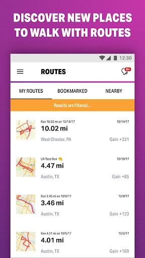Ходи с MapMyWalk Скриншот 1