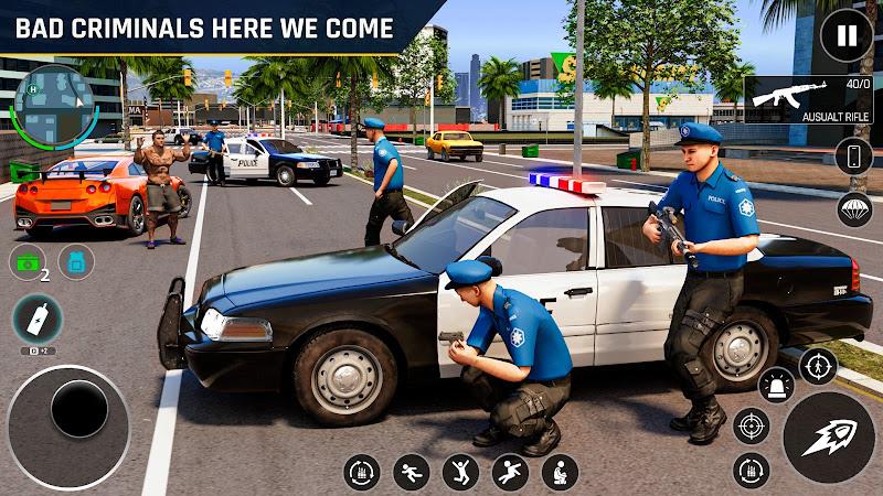 US Police Gangster Vegas Crime Скриншот 3
