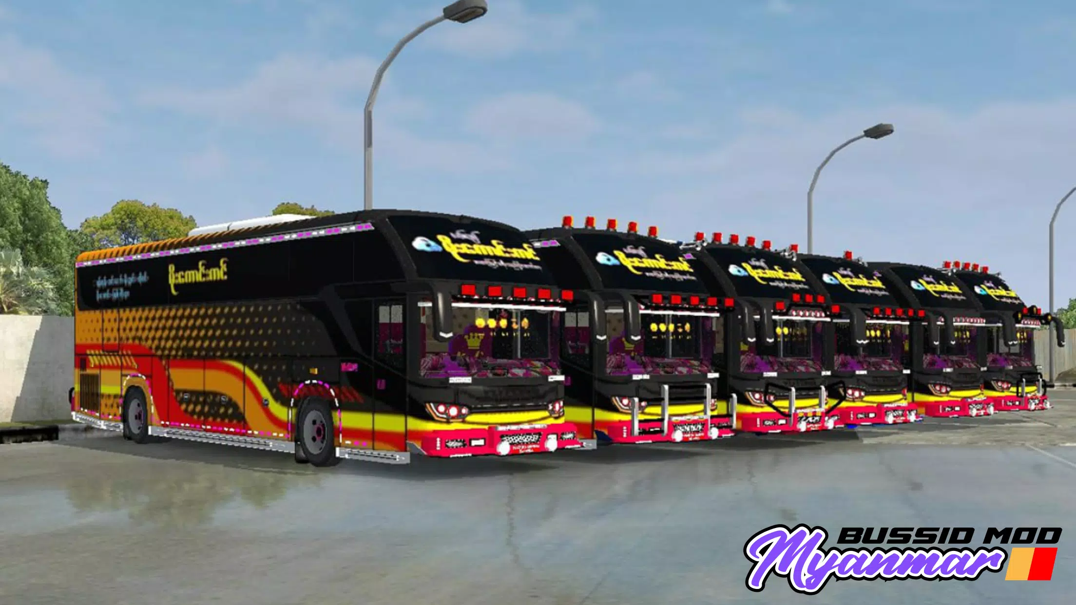 Mod Bussid Myanmar スクリーンショット 1