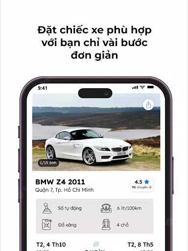 Sigo - Thuê xe tự lái ဖန်သားပြင်ဓာတ်ပုံ 4