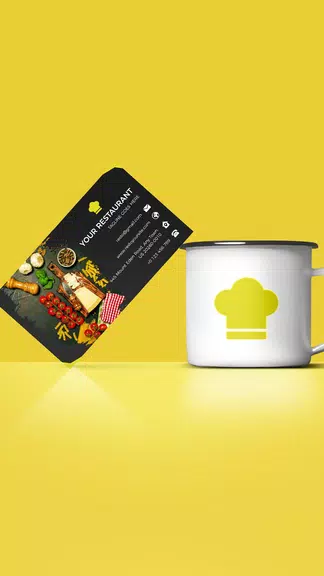 Visiting Card Maker With Photo 스크린샷 2