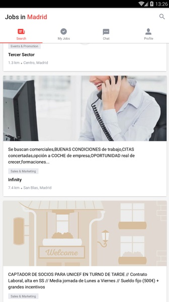 Job Today: Easy Job Search Скриншот 1