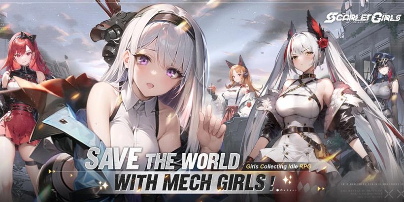 Pre-Rehistro Ngayon: Scarlet Girls Idle RPG Mga embark sa Post-apocalyptic Adventure