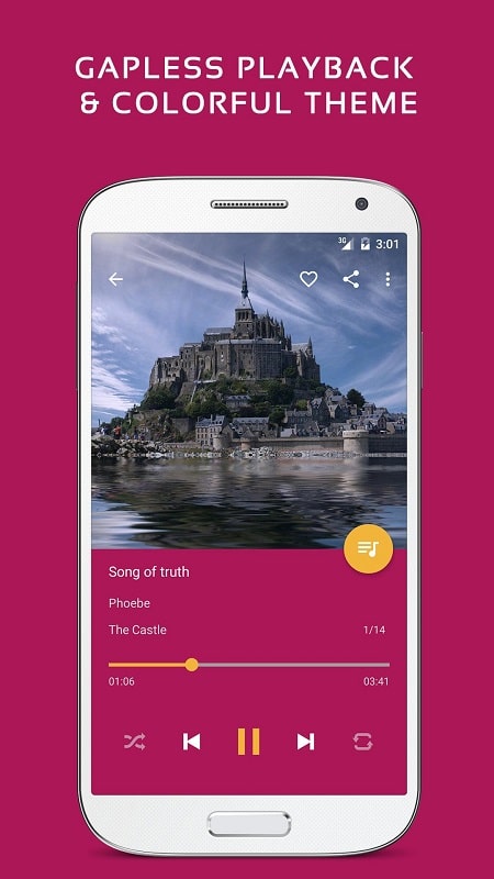 Pulsar 音楽プレーヤー スクリーンショット 3