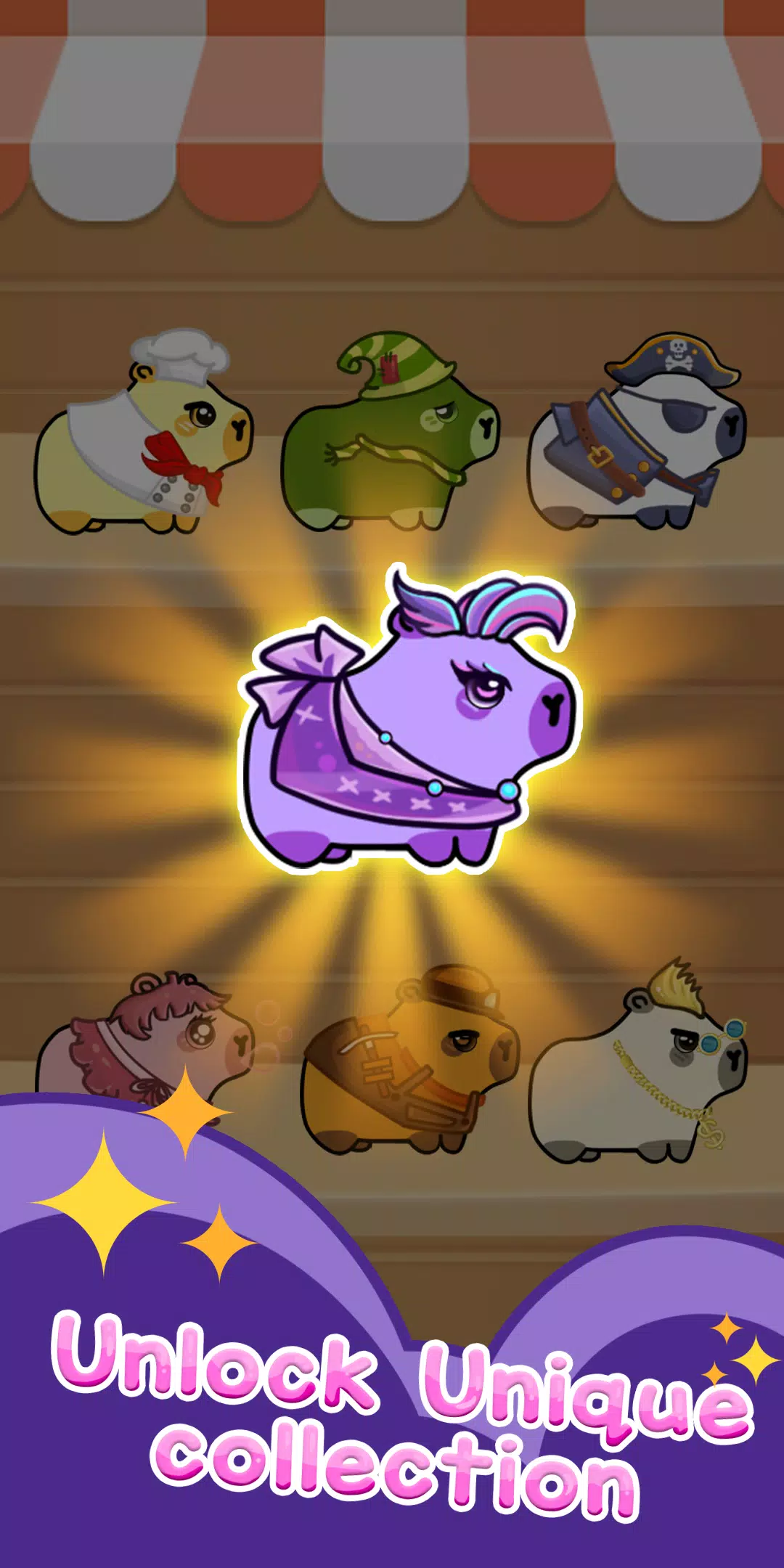 Capybara Sort Tangkapan skrin 4