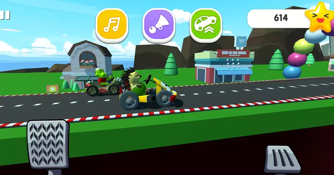 Fun Kids Cars Racing Game 2 ဖန်သားပြင်ဓာတ်ပုံ 1