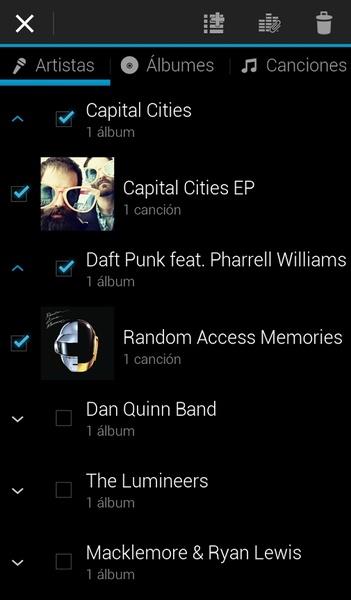 Reproductor de música - Rocket Captura de pantalla 3