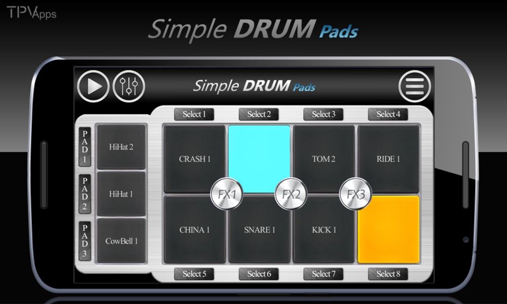 Simple Drums Rock স্ক্রিনশট 2