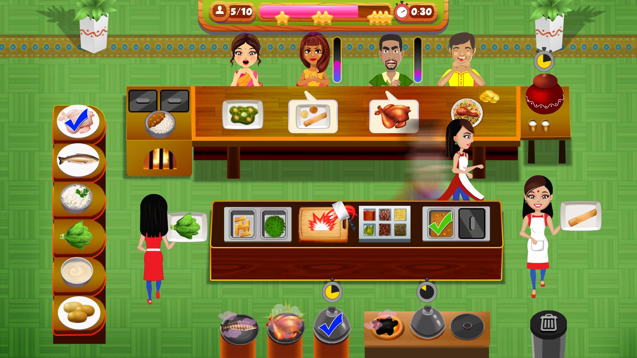 Indian Food Cooking Restaurant应用截图第2张