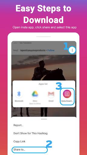Video Downloader For Insta - IG Stories, Reels Ảnh chụp màn hình 2