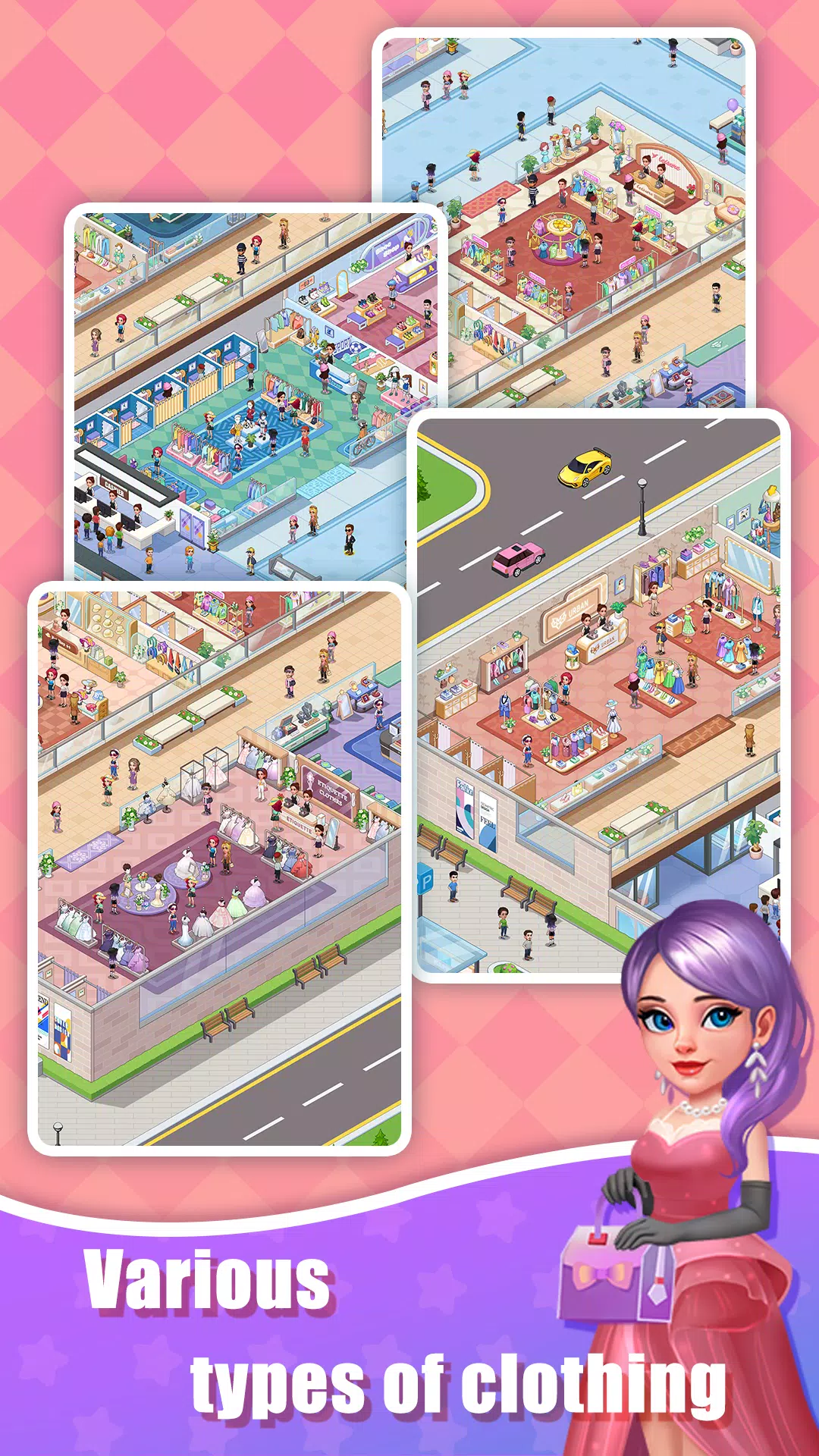 Idle Shopping Mall - Tycoon應用截圖第3張