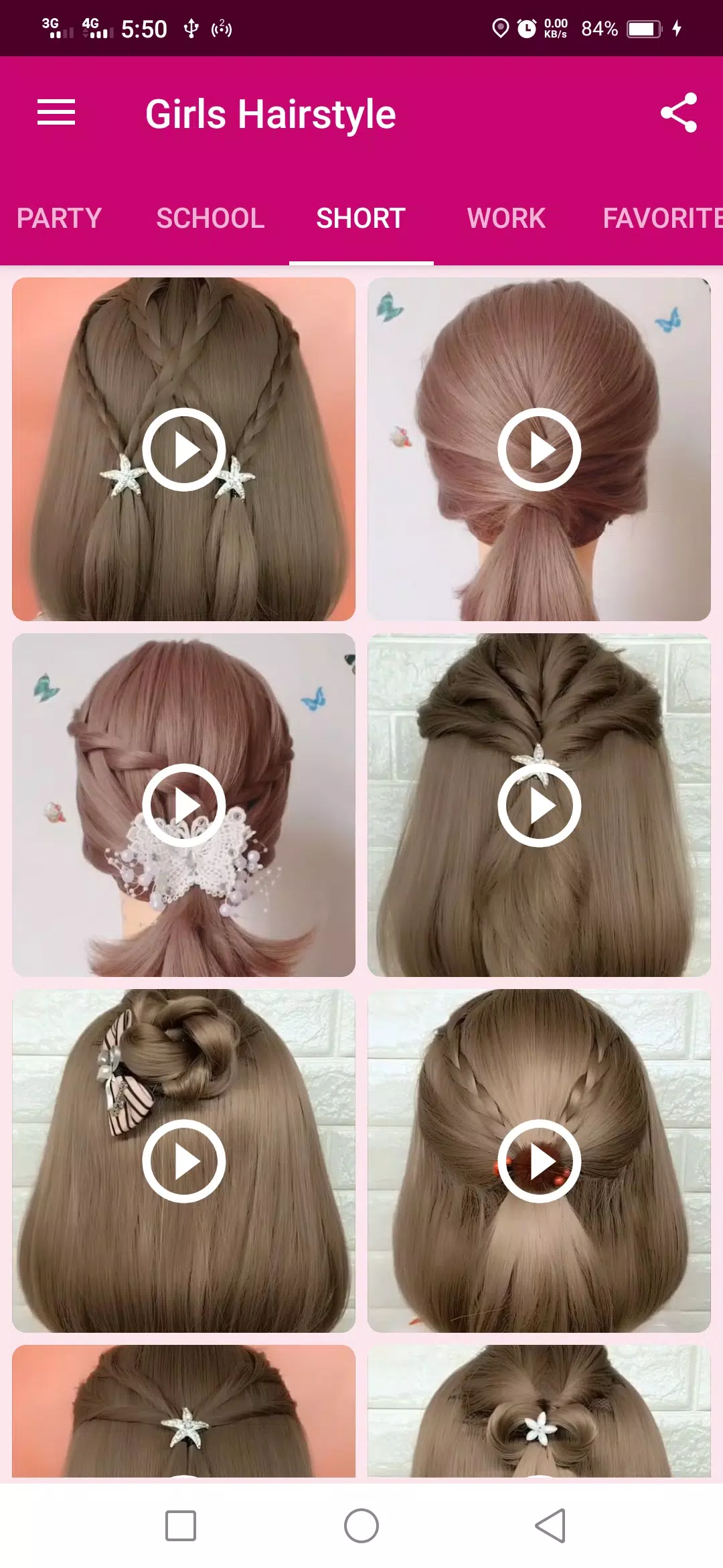 Girls Hairstyle应用截图第4张