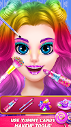 DIY Makeup Games: Candy Makeup Ảnh chụp màn hình 1