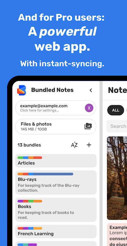 Bundled Notes - Lists, To-do 스크린샷 1