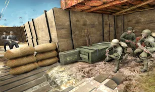 D-Day World War 2 Army Games ဖန်သားပြင်ဓာတ်ပုံ 3