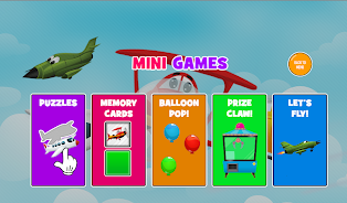 Fun Kids Planes Game Скриншот 4