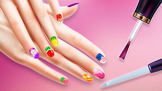 Nail Salon: Girls Game Ekran Görüntüsü 1