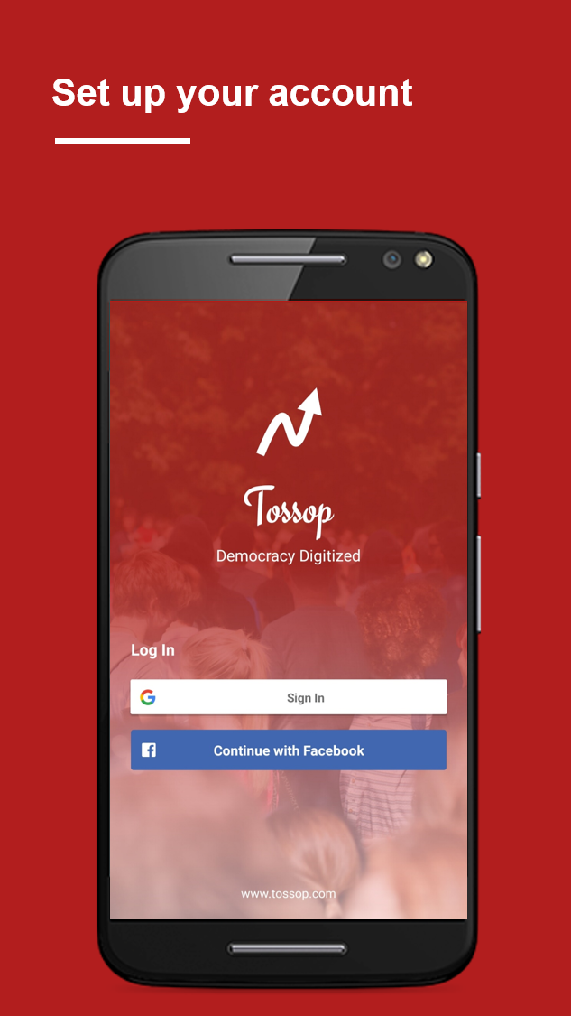 Tossop – Opinion Sharing & Learning App Schermafbeelding 1