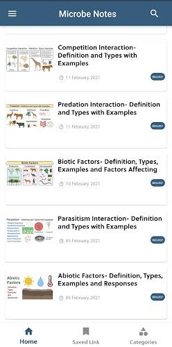 Microbe Notes ภาพหน้าจอ 2