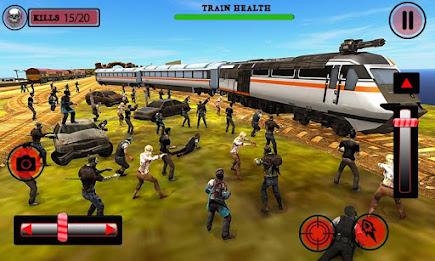 US Army Train Zombie Shooting应用截图第3张