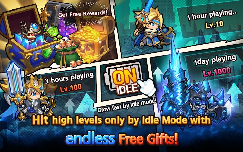 Raid the Dungeon : Idle RPG Mod Tangkapan skrin 4