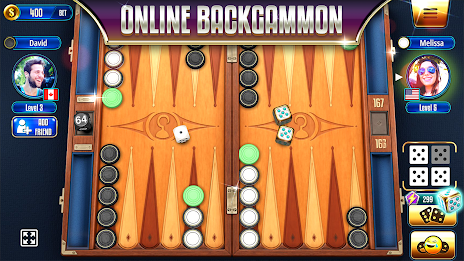 Backgammon Legends Online Скриншот 2