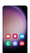 Galaxy S23 Theme/Icon Pack Ekran Görüntüsü 1