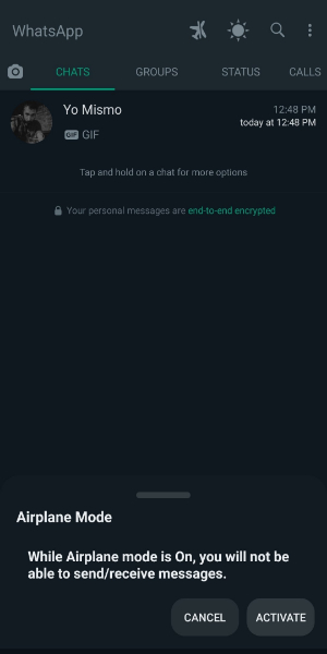 Schermata GB WhatsApp Pro 3