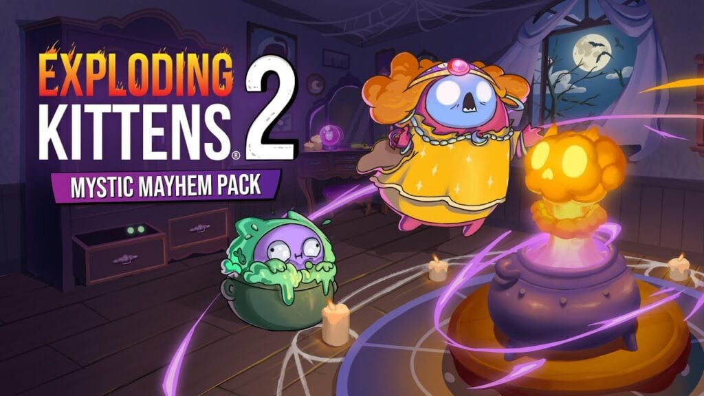 Madame Beatrice Predicts Your Future in Exploding Kittens 2 This Halloween