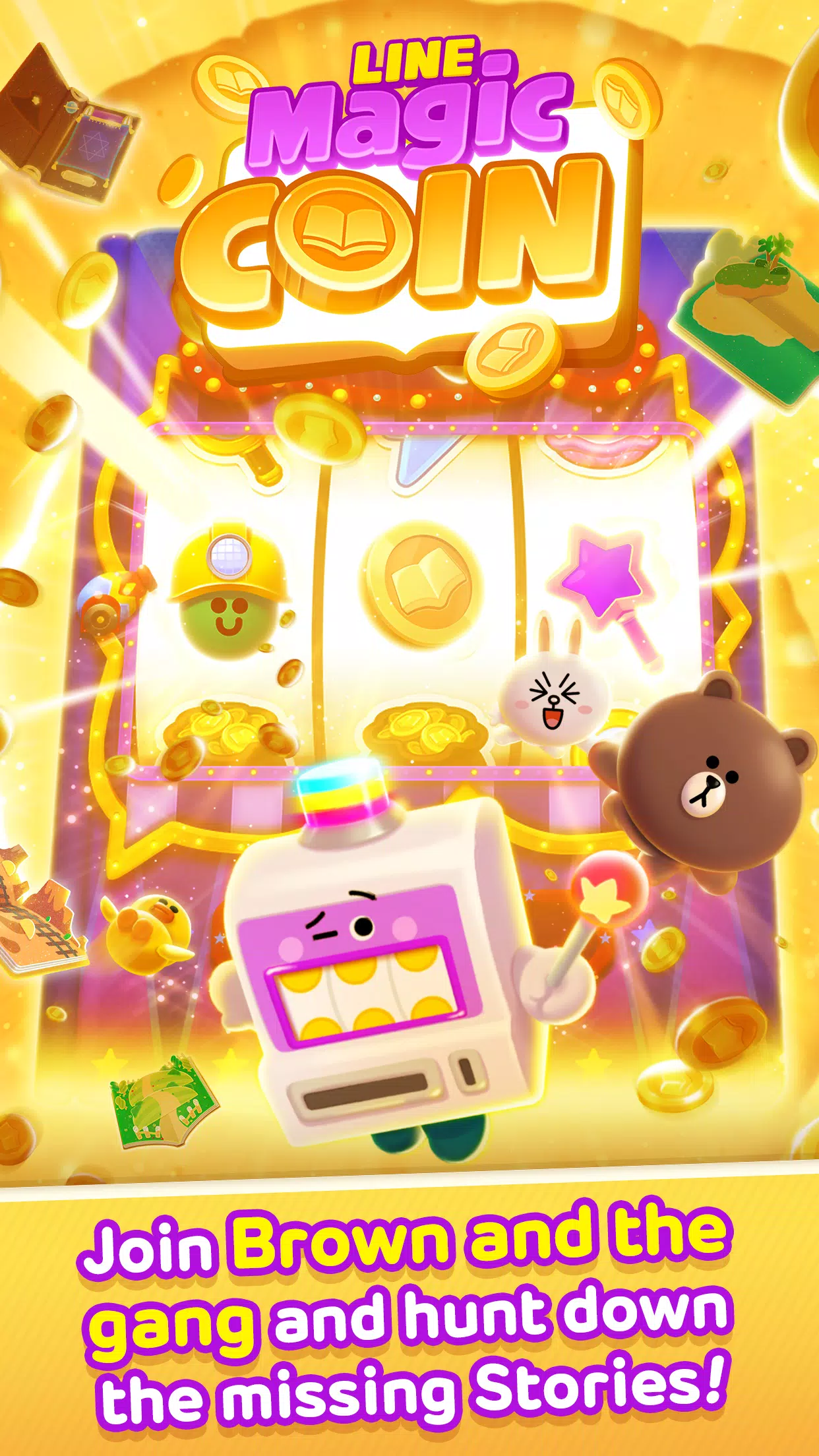 LINE Magic Coin - Coin Game! Screenshot 1
