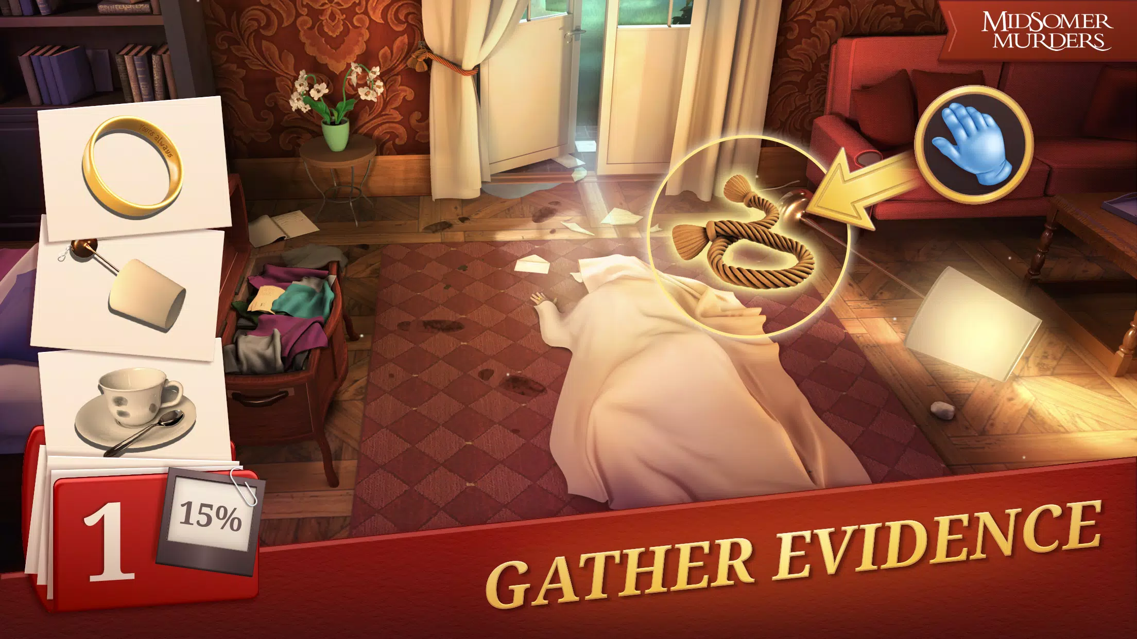 Midsomer Murders: Word Puzzles Скриншот 1