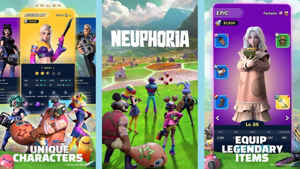 Neuphoria : New Auto-Battler에 Ultimate Squad를 건설하십시오