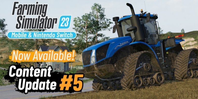 Farming Simulator 23 发布了新的更新，其中包含four 新的农业机器