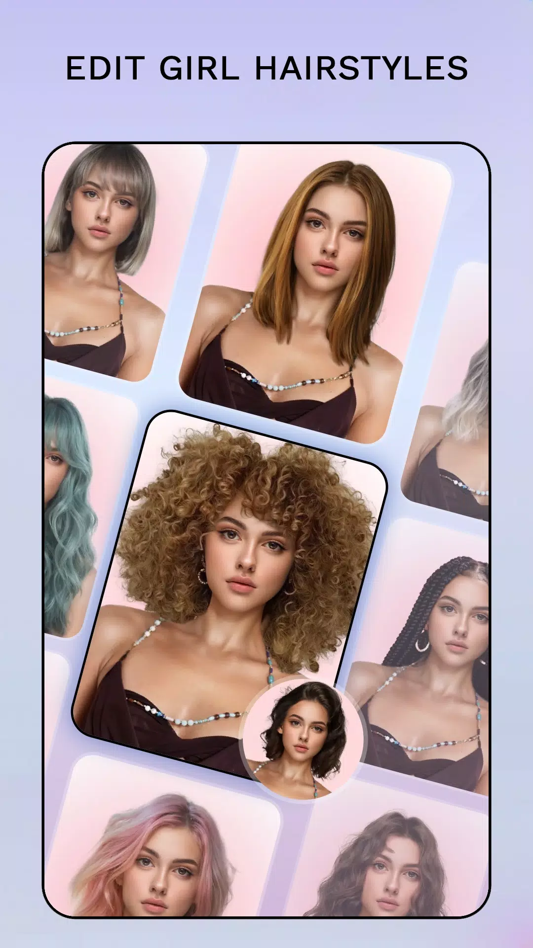 Hair Color Changer: Hairstyles应用截图第4张