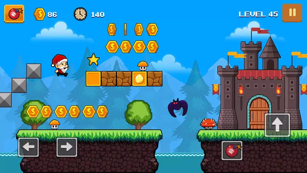 Super Dan’s World - Run Game Скриншот 2