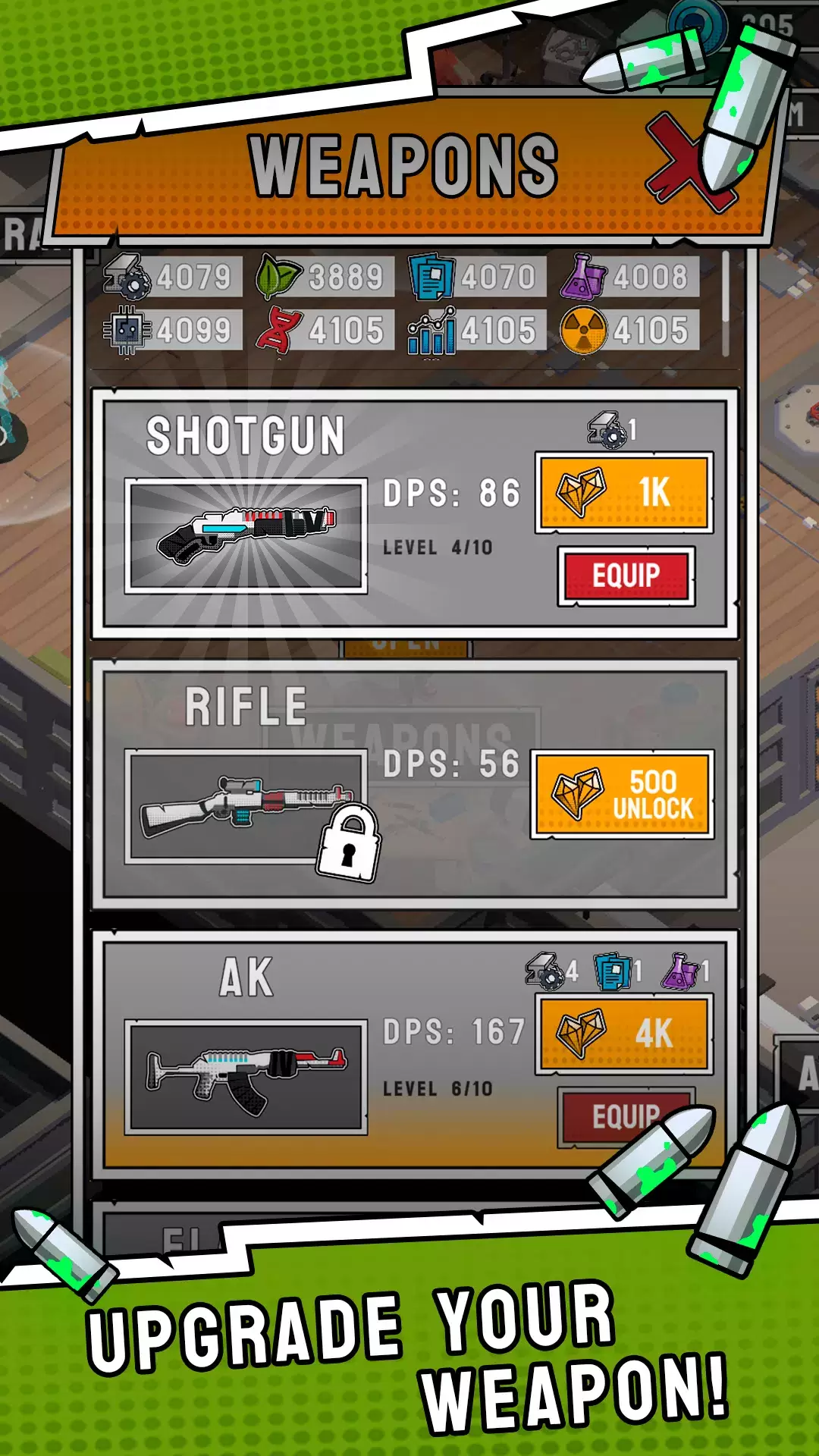 Uprising: Survivor RPG Скриншот 4