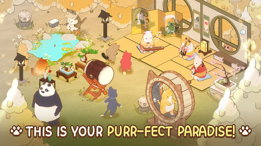 Cat Garden Food Party Tycoon應用截圖第4張