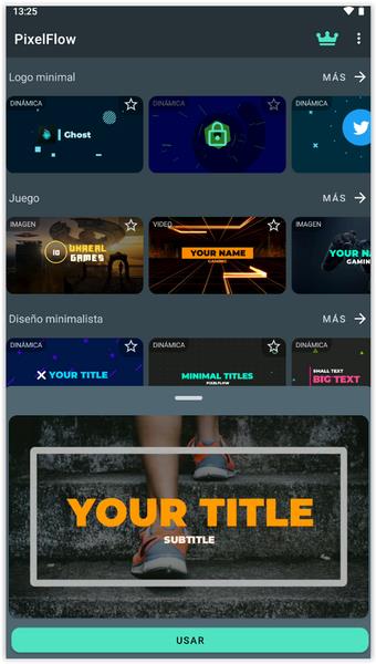 PixelFlow: Intro video maker應用截圖第2張