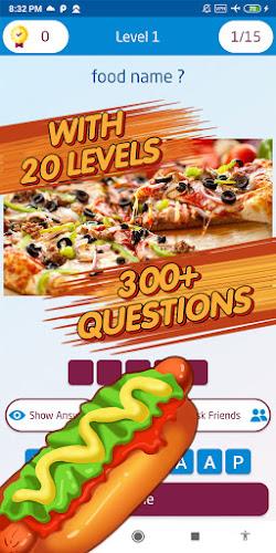 Guess food games Ảnh chụp màn hình 3
