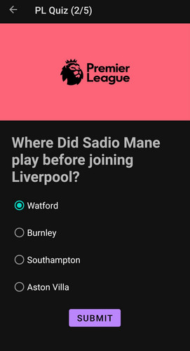 Premier League Quiz 스크린샷 3