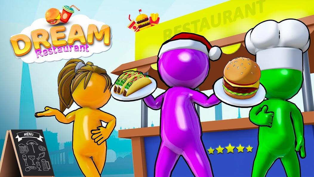 Idle Burger Shop: Cafe Tycoon Mod スクリーンショット 2