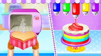 Sweet Cake Maker Cake Game Ekran Görüntüsü 1